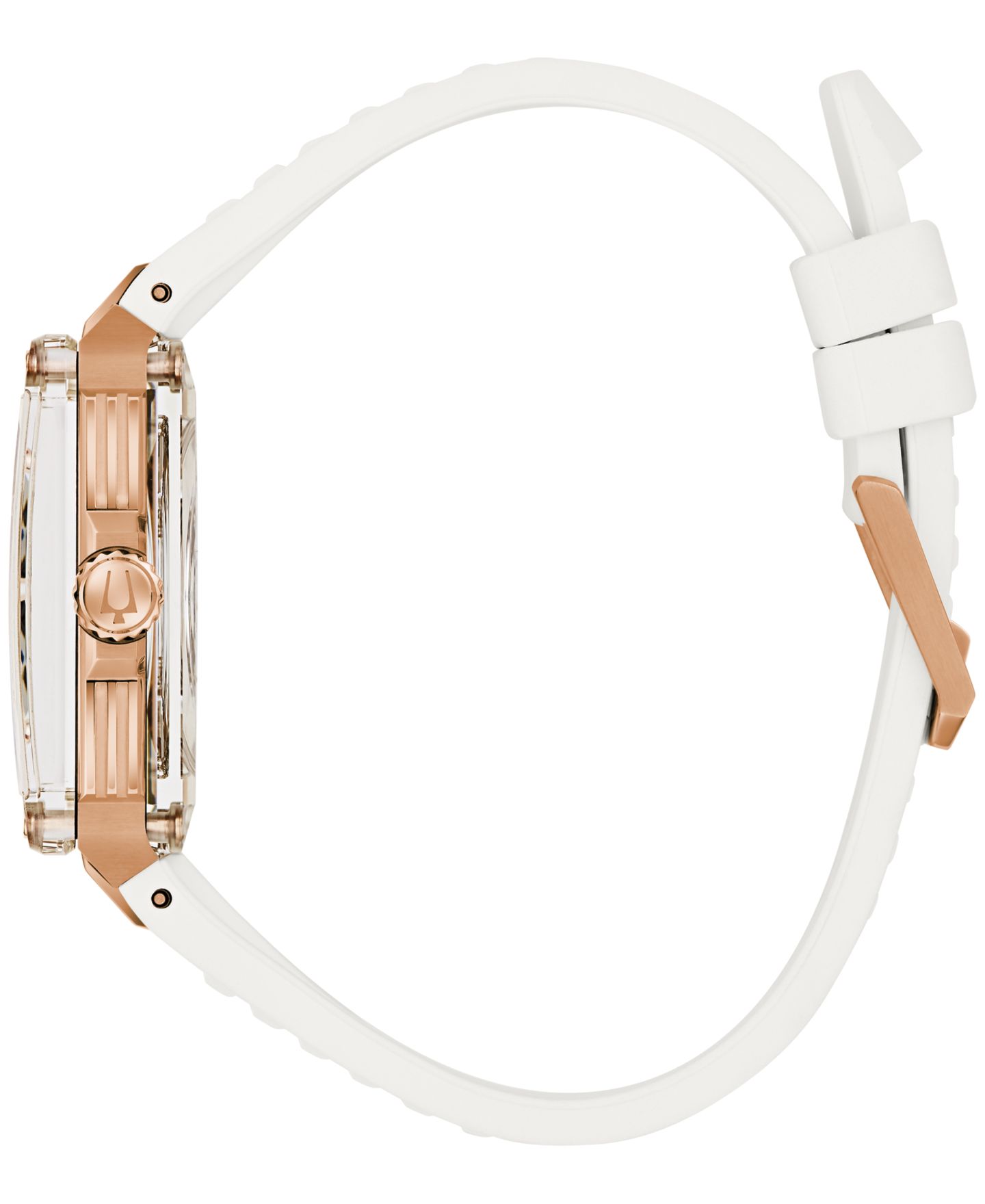 Мужские часы Bulova Limited Edition 150th Anniversary Marc Anthony Series X SE Automatic White Hnbr Rubber Strap Watch 39mm — фото 3