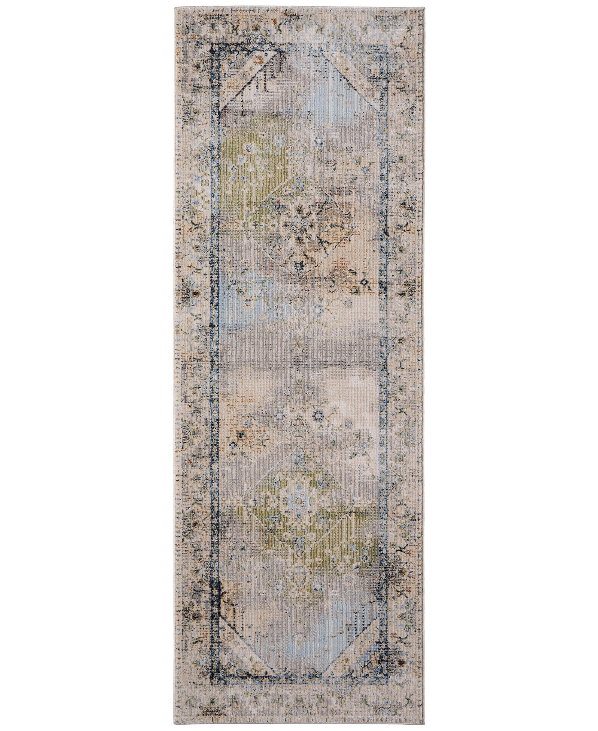 Feizy Melrose 39nzf 2'6"x7'3" Runner Area Rug In Multi