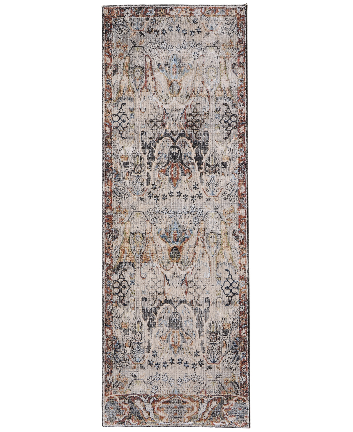 Feizy Melrose 39p2f 2'6"x7'3" Runner Area Rug In Multi