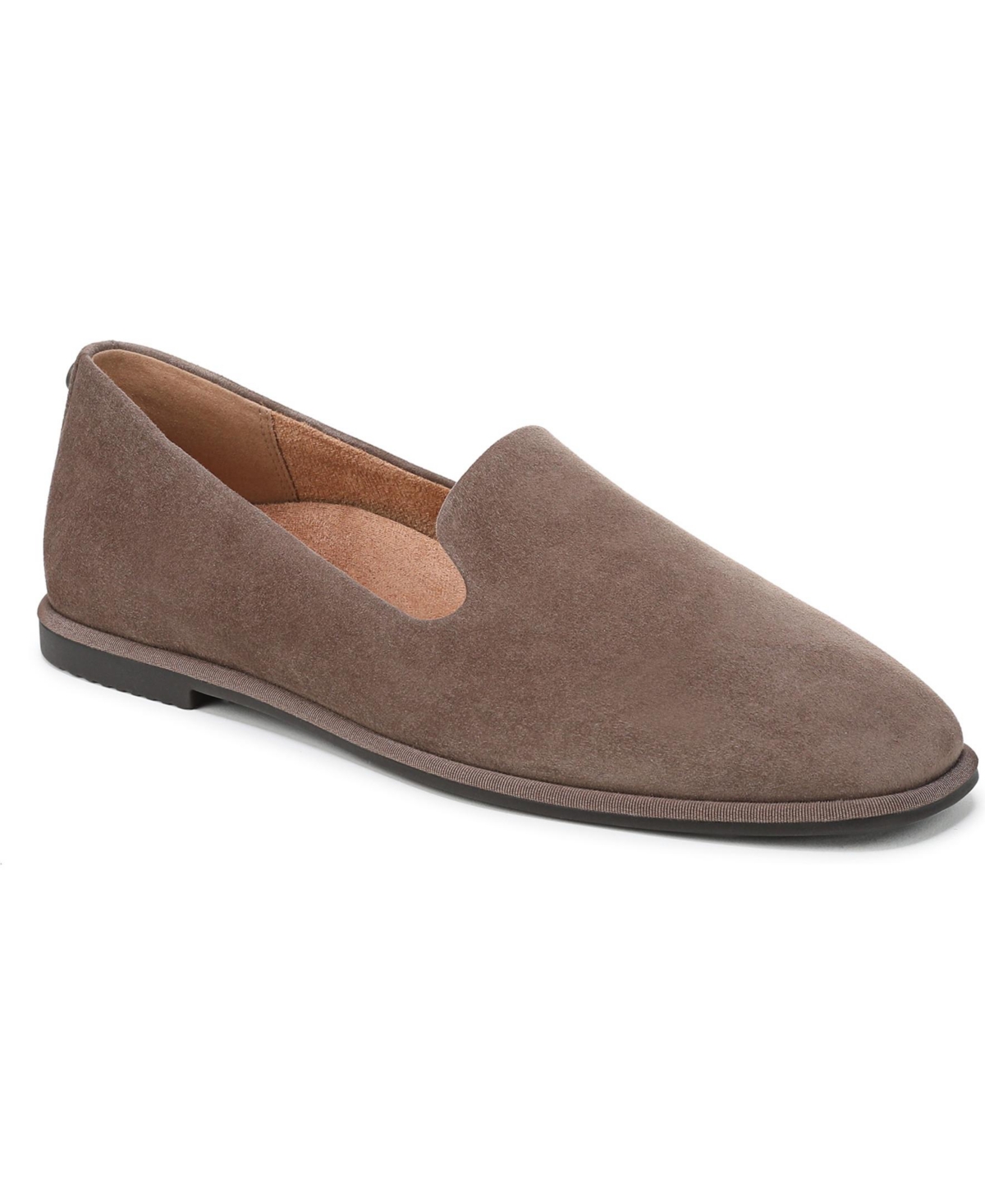Womens Willa 2.0 Loafers - Tan tumbled leather