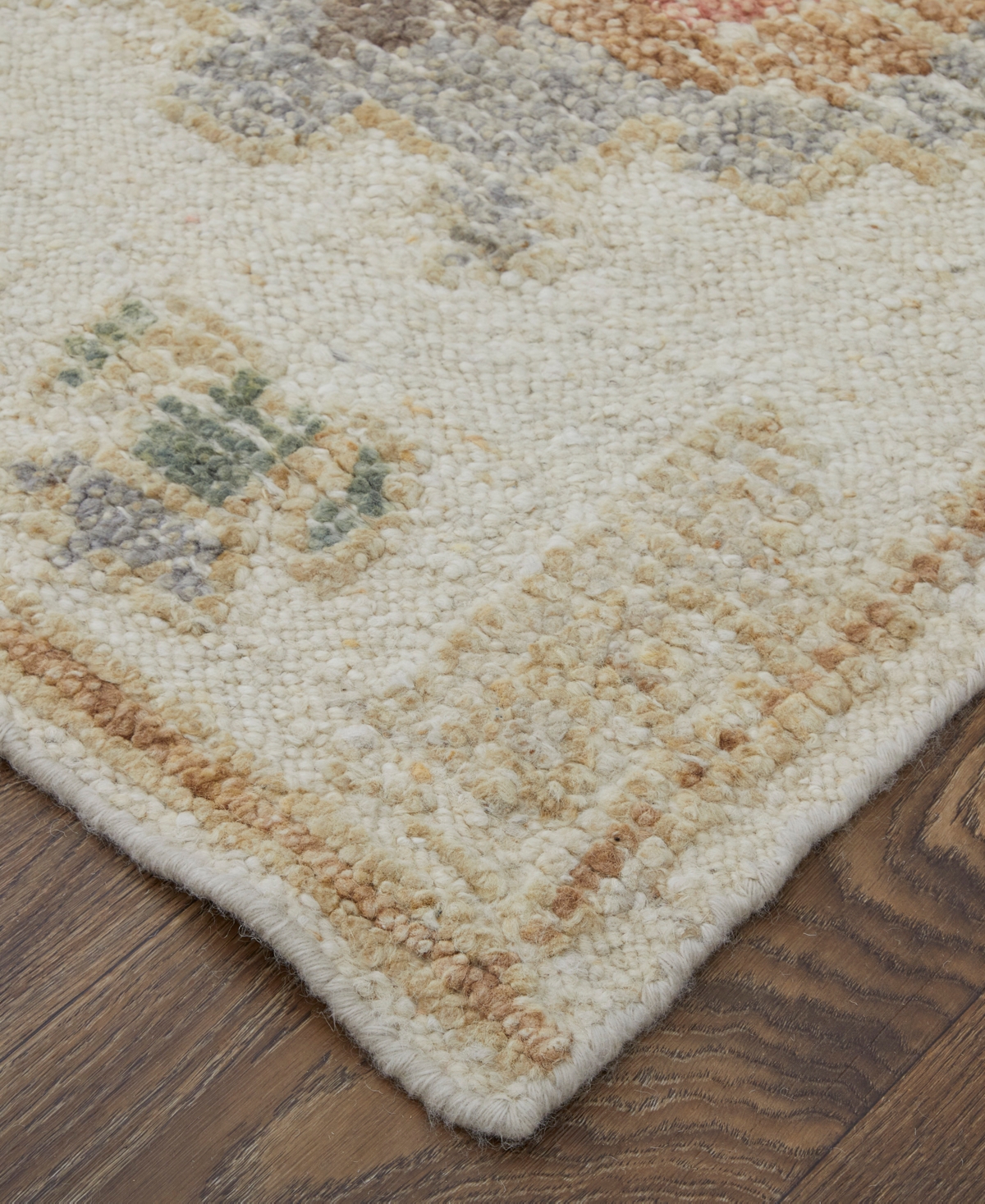 Feizy Grafton 69flf 7'9"x9'9" Area Rug In Neutral