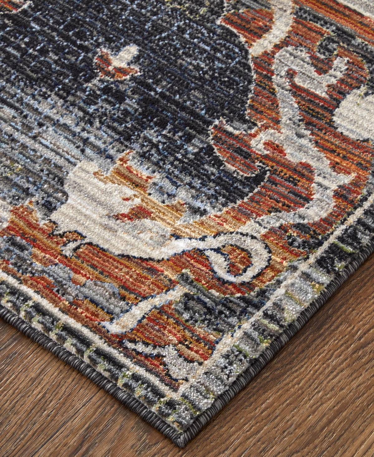Feizy Melrose 39p2f 7'10"x10'3" Area Rug In Multi