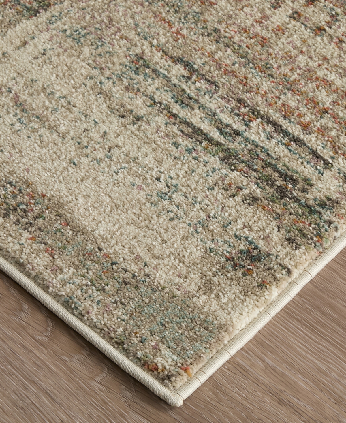 Feizy Eden 39qwf 6'4"x9'2" Area Rug In Multi