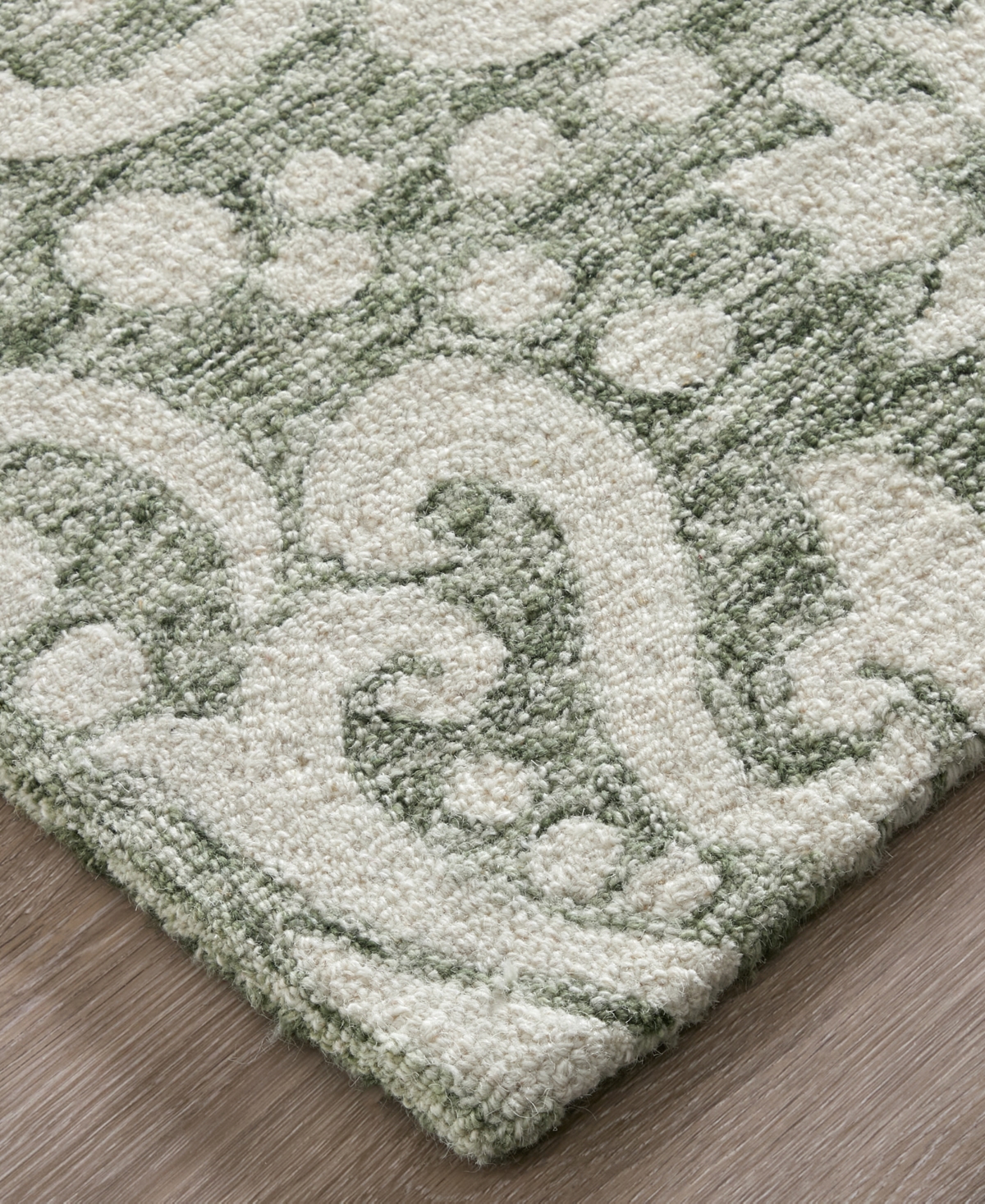 Feizy Belfort 8a28f 8'x10' Area Rug In White