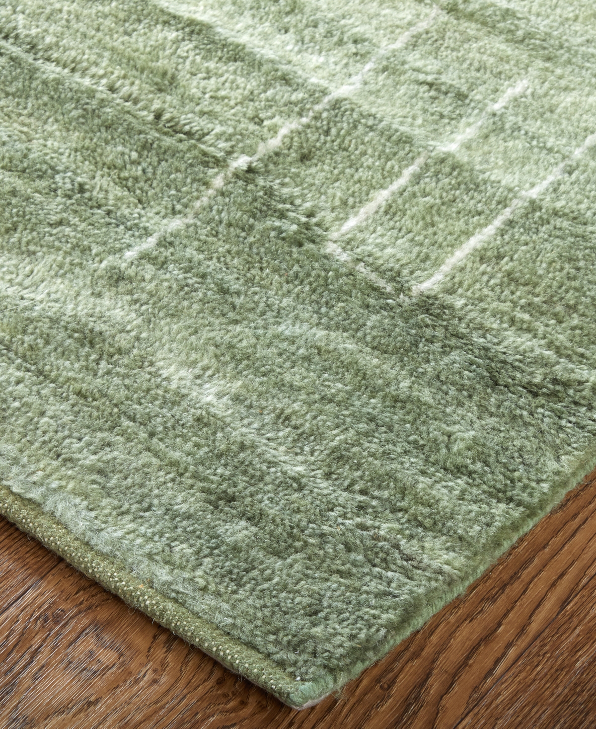 Feizy Agape 69hbf 8'6"x11'6" Area Rug In Green