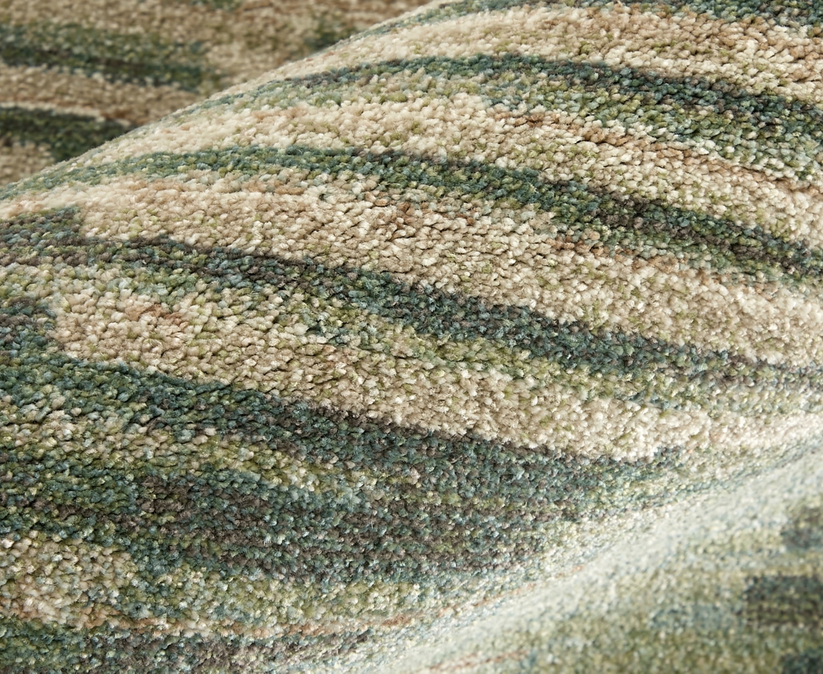 Feizy Eden 39qyf 7'9"x10' Area Rug In Green