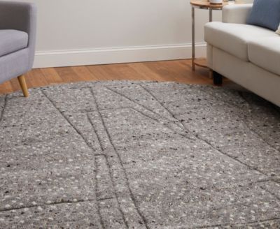 Dering T6042 8'x8' Round Area Rug