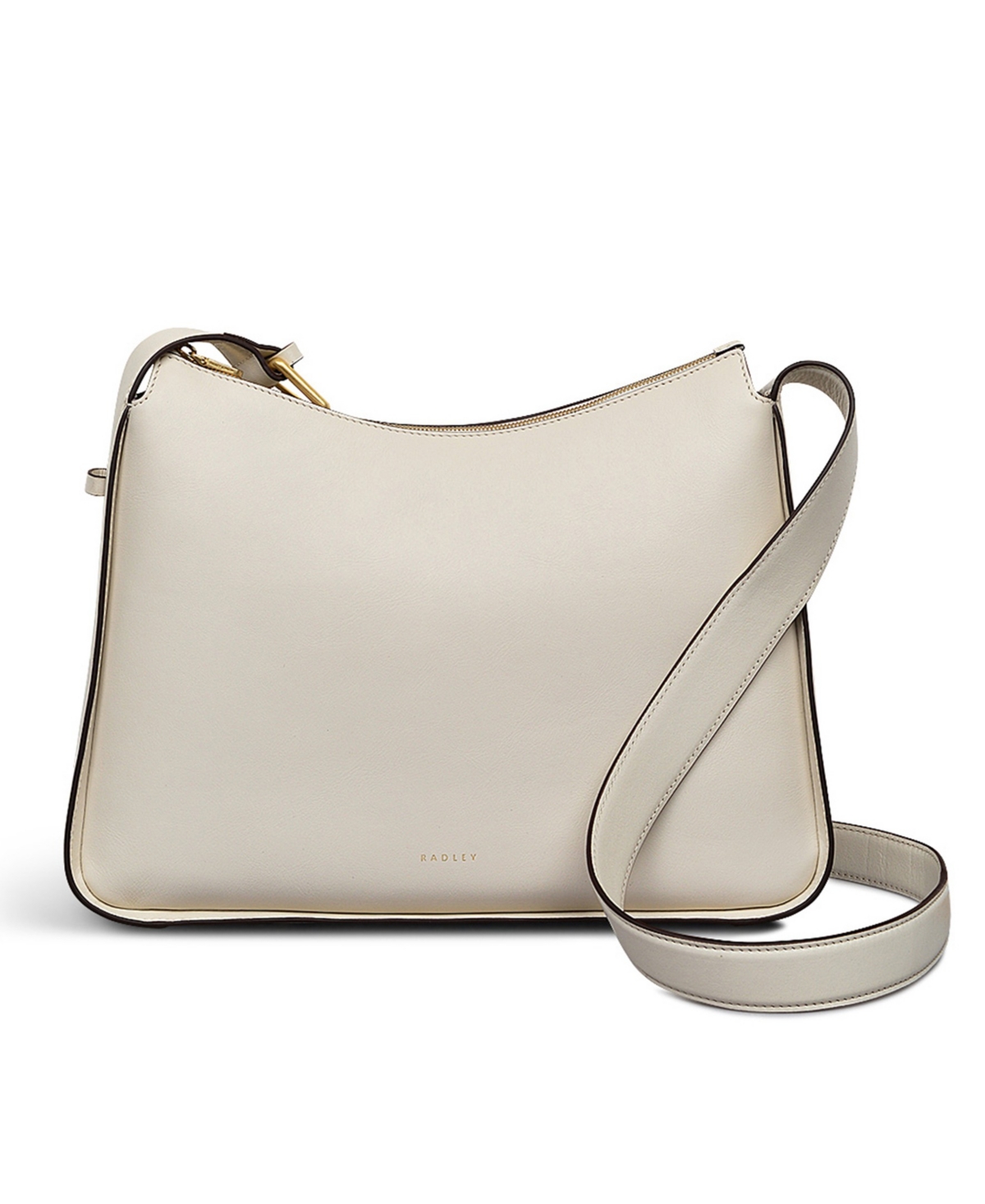 Westwell Lane Medium Zip Top Crossbody Bag - Chalk