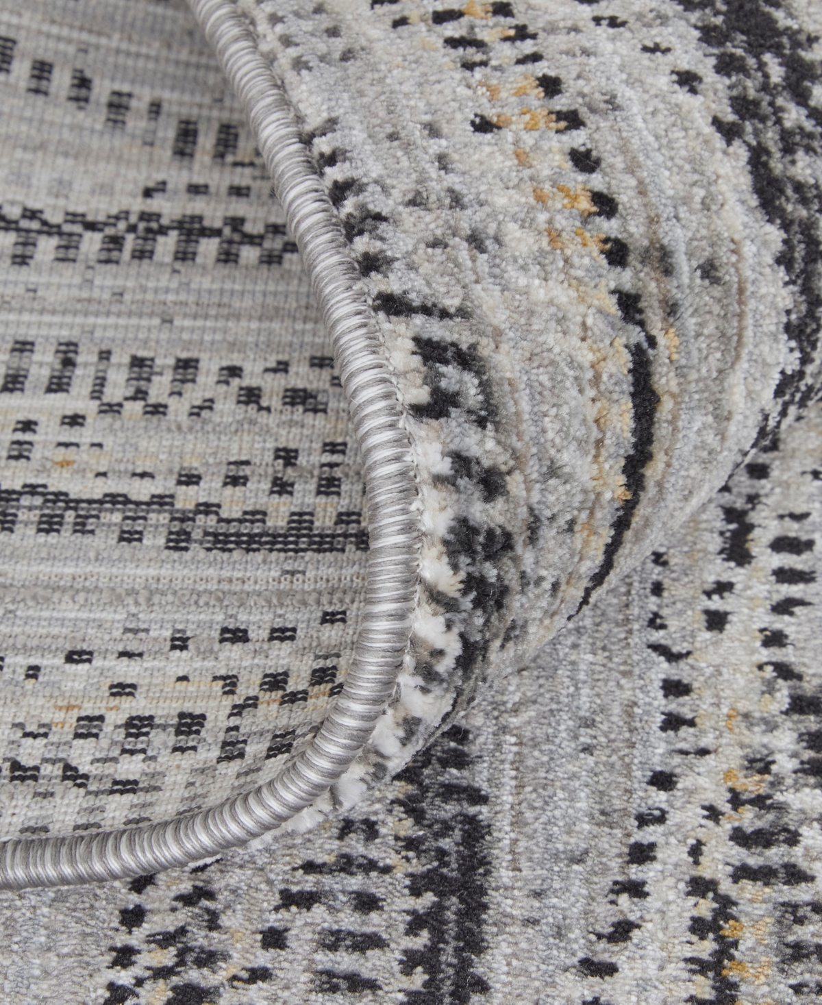 Feizy Sonora 39nxf 5'x7'6" Area Rug In Gray