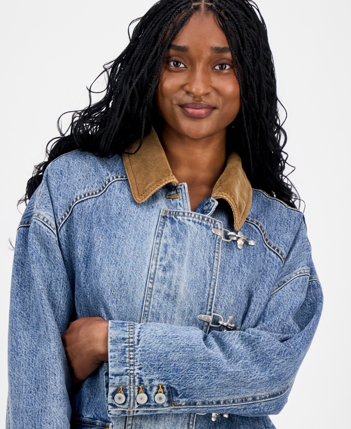 Lucky Brand Women's Legend Denim Barn Jacket