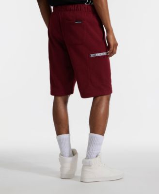 Men's Stitched Pockets Fleece Shorts