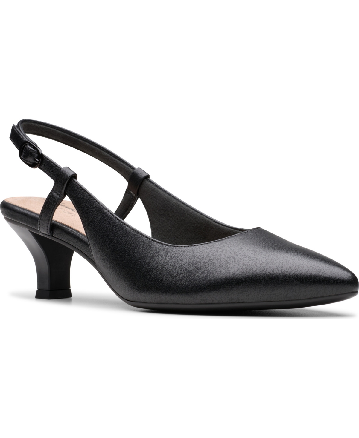 Women's Collection Kepley Lane Slingback Pumps - Gray Snake Synthetic