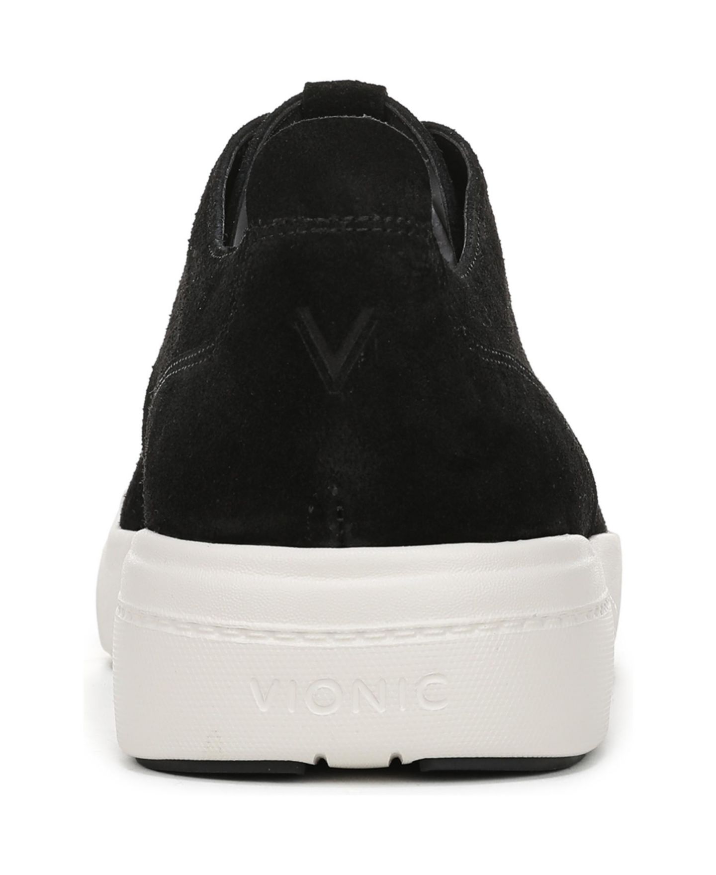 Мужские кроссовки Vionic Carter Lace-Up, цвет: Чёрный замшевый кожаный — фото 2