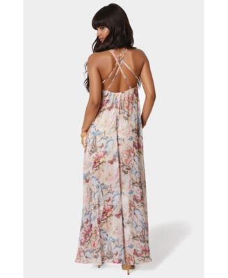 Women's High Low Halter Dress