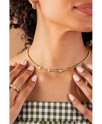 Love Luck Metal Tennis Necklace