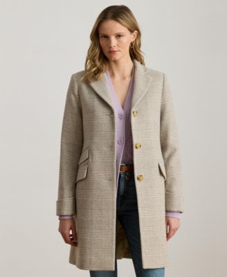 Women's Single-Breasted Walker Coat, 0P-18