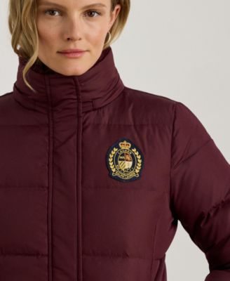 Women's Faux-Fur-Trim Collared Puffer Coat