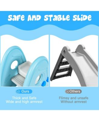 Freestanding Baby Slide Indoor First Play Climber Slide Set for Boys Girls