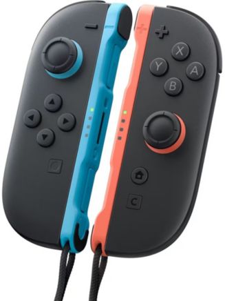 Nintendo Switch 2 Joy-Con (L)/(R) Light Blue/Light Red - Macy's
