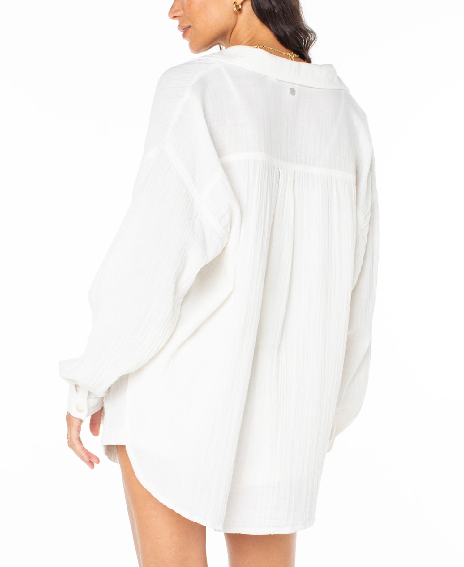 Women's Morning Time Cotton Gauze Shirt