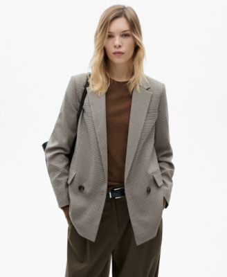 MANGO - Women's Double-Breasted Jacket