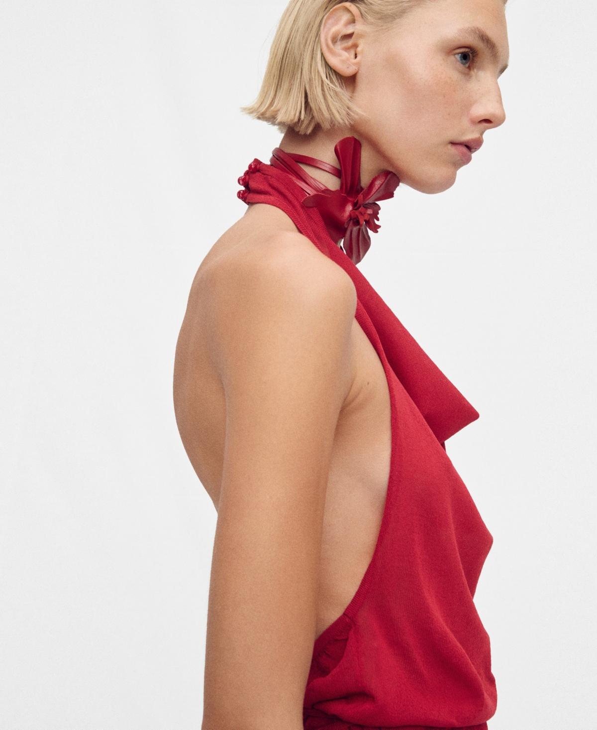 Mango Top Red In Red