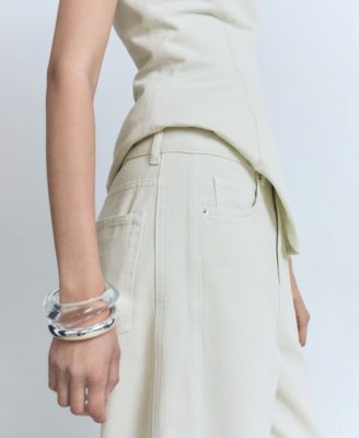 Women's Wide Leg Mid-Rise Jeans