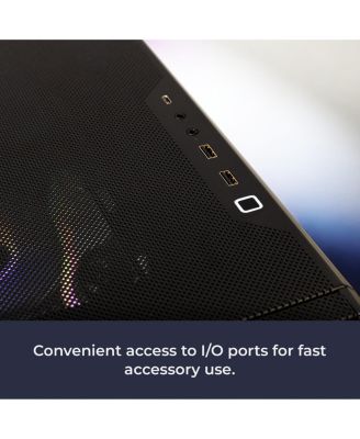 Slate Gaming PC Desktop - AMD Ryzen 7 8700F, NVIDIA GeForce RTX 5070 12GB, 32GB DDR5 RGB RAM, 1TB NVMe SSD