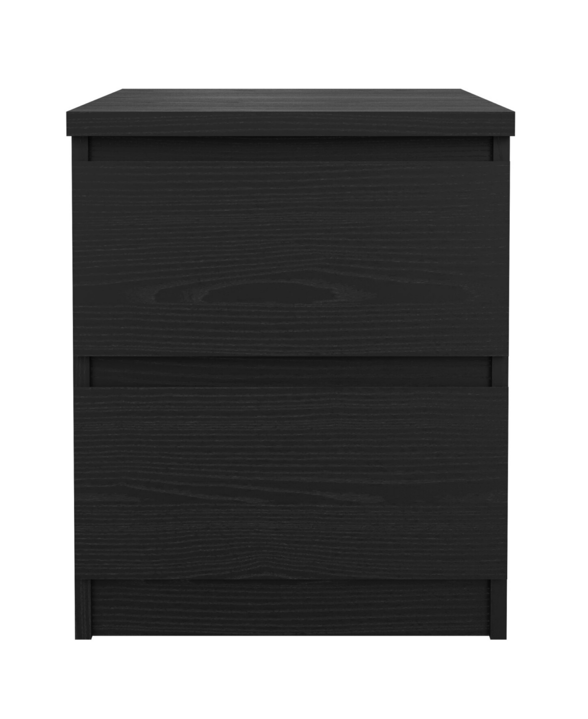 Tvilum 19.49" Wood 2 Drawer Nightstand