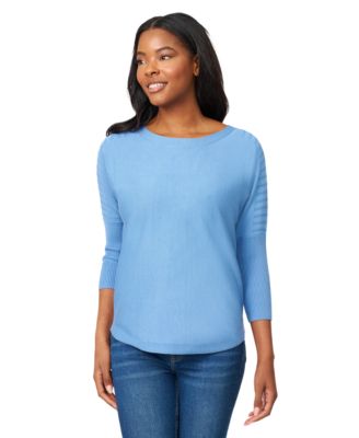 Melissa Paige - Women's Button-Back Dolman-Sleeve Sweater