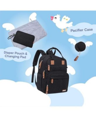 Diaper Bag Backpack, Unisex Baby Bags for Boys Girls, Waterproof Travel
