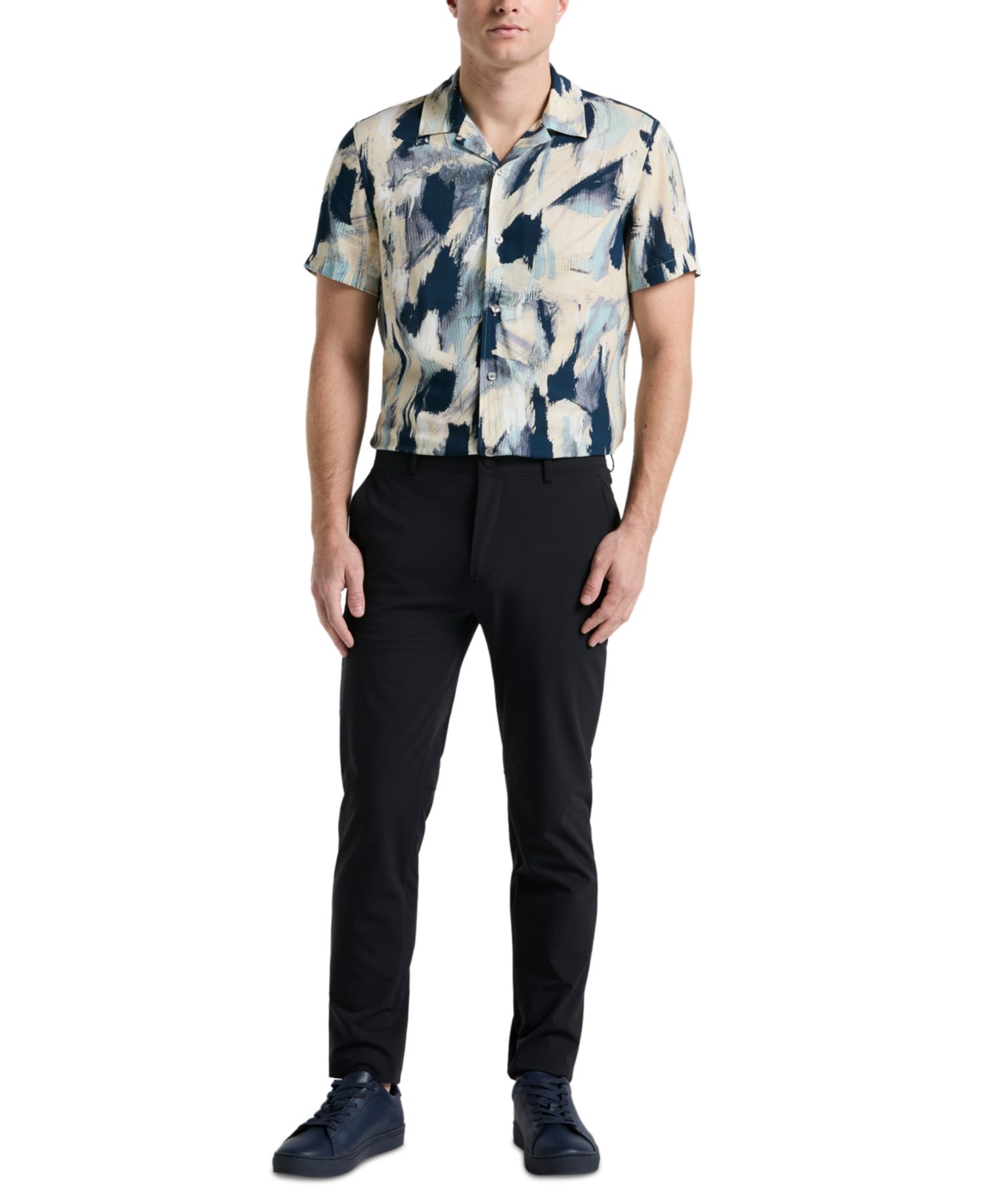 Men's Slim-Fit 4-Way Stretch Performance Chino Pants