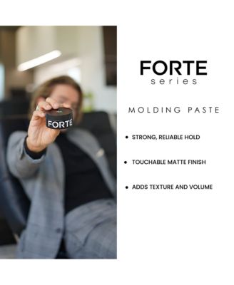 Strong Hold Molding Paste – Matte Finish Hair Styling Cream with Biotin & Castor Oil,  2.5 Oz