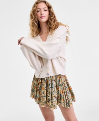 Women's Third Charm Print Mini Skirt