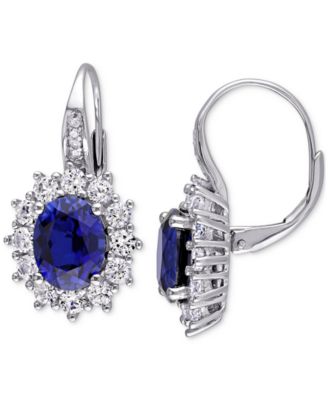 Macy's - Gemstone Heart Ring in Sterling Silver