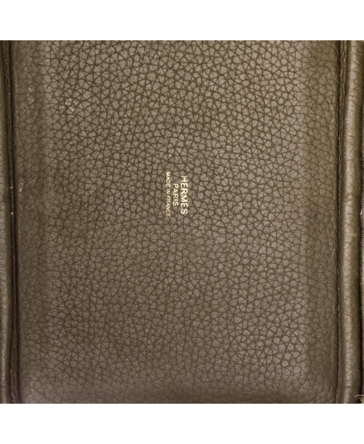 Pre-Owned Hermes Pm Picotin Lock Bag Clemence