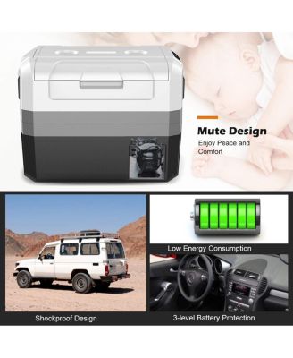 58 Quart Portable Electric Camping Car Cooler