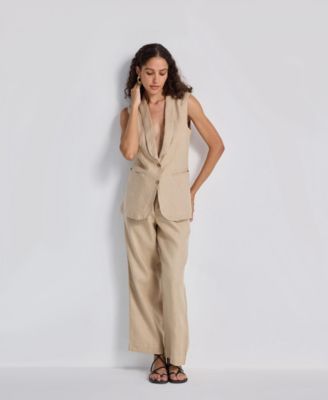 Women's Wide Leg Pants in Hemp