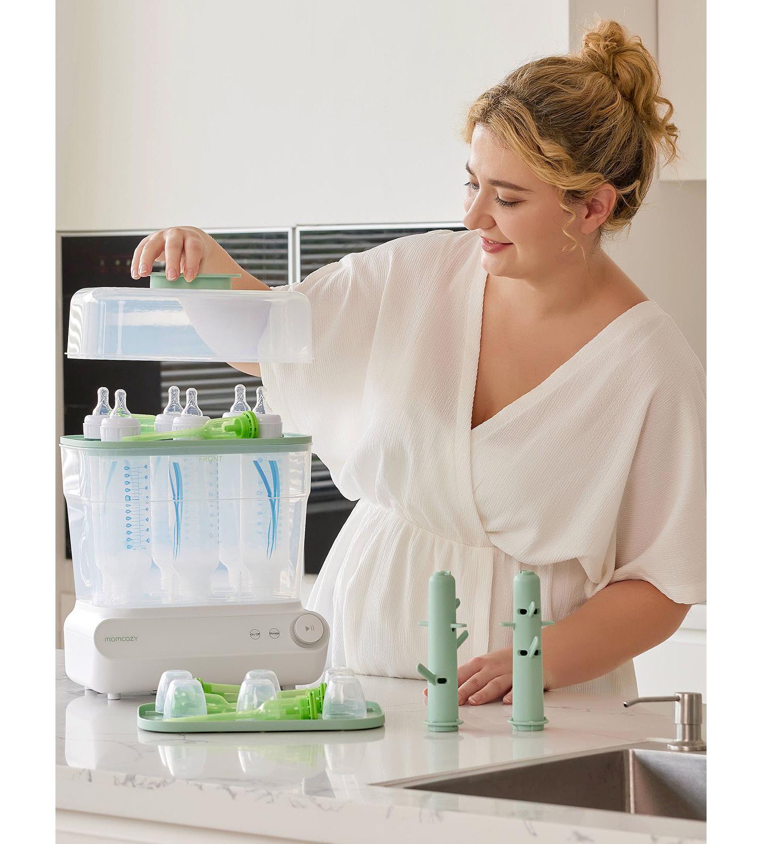 3 Layers Large Bottle Sterilizer and Dryer