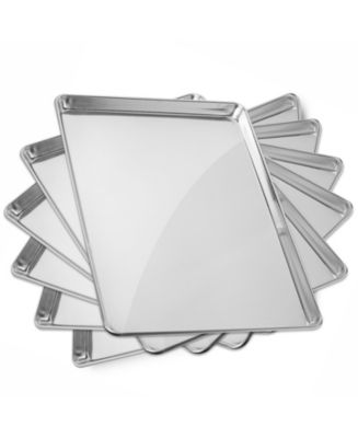 GRIDMANN Commercial Grade Aluminum 6-Pan Full Sheet Cookie Baking Tray, 18" x 26" - Macy's