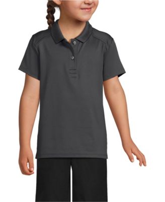 Girls Short Sleeve Feminine Fit Rapid Dry Polo Shirt