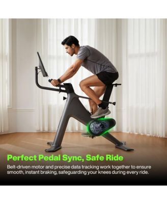 VeloNix Exercise Bike, Smart AI Fitness Bike with Personalized Fitness Courses & Online Cycling Coaching, 21.5" Screen, Solid Design, Low-Noise Cycling Bike, Stationary Bikes for Indoor Gym