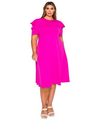 Plus Size Aleyna Flare Dress