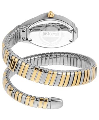 Women's Silver Stainless Steel Bracelet Watch, 35mm