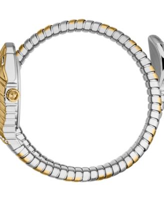 Women's Silver Stainless Steel Bracelet Watch, 34mm