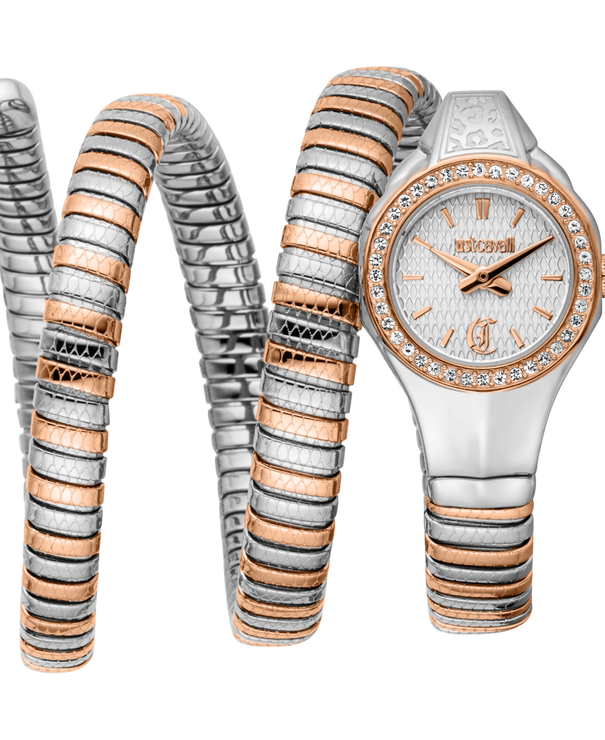 Women's Silver Stainless Steel Bracelet Watch, 22mm - Silver