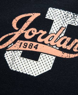 Girls' 7-16 Distressed Collegiate T-Shirt