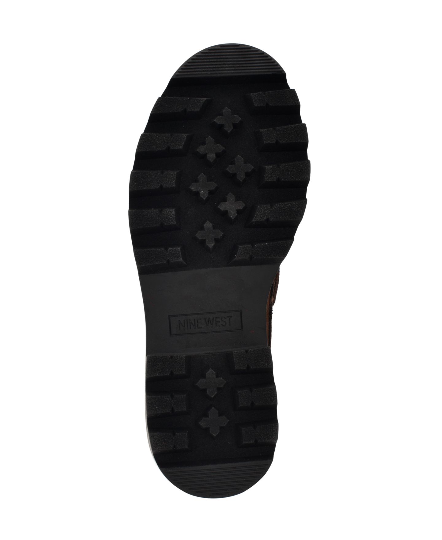 Женские туфли Nine West Kerisa Lace-Up Chunky Lug Sole, цвет: Тёмный коричневый — фото 5