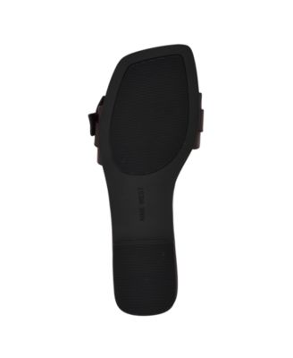 Women's Missj Buckle Slip-On Flat Sandals