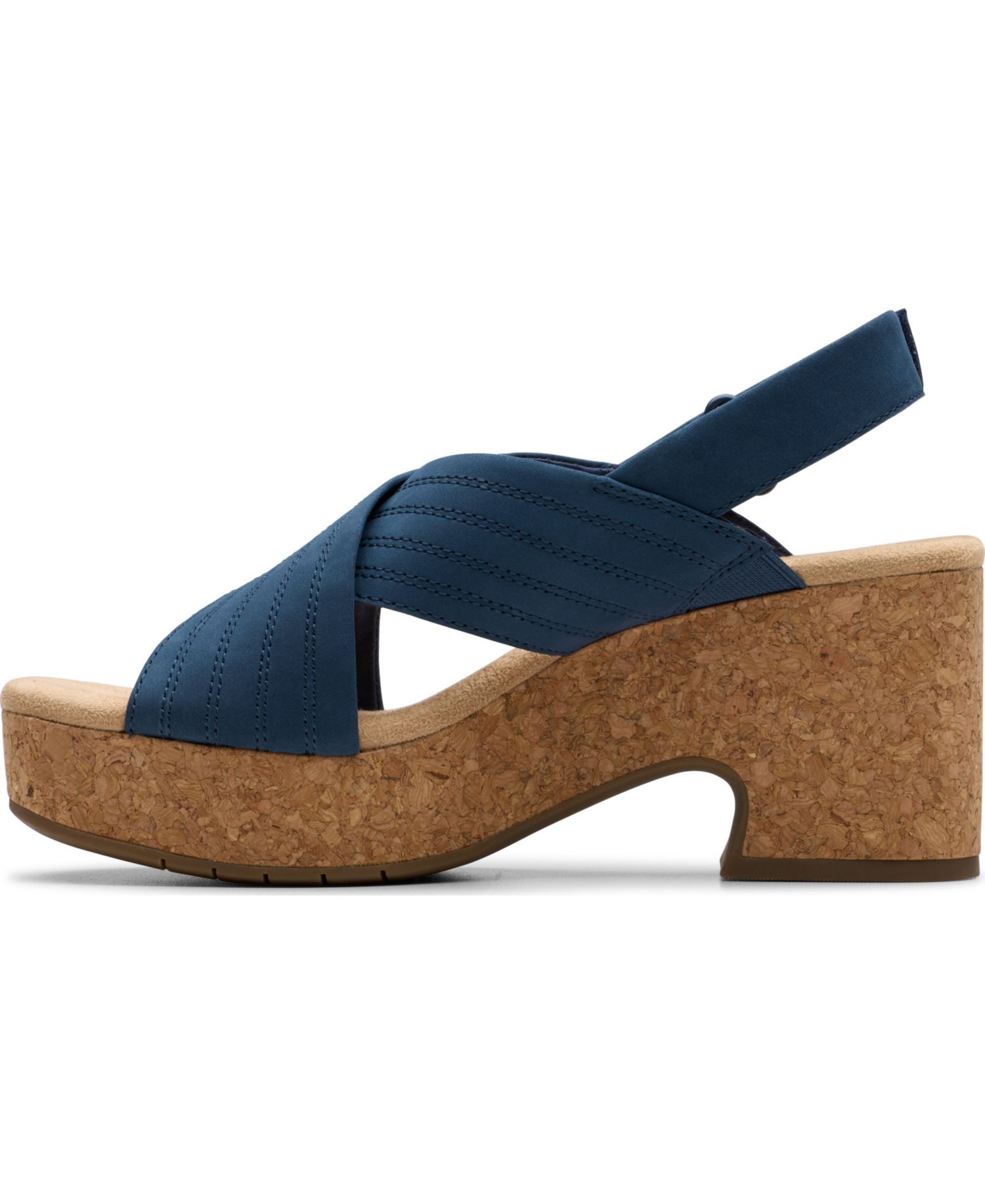 Collection Nerisa West Buckle Wedge Sandals